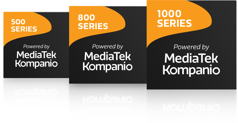 MediaTek Kompanio brand stickers