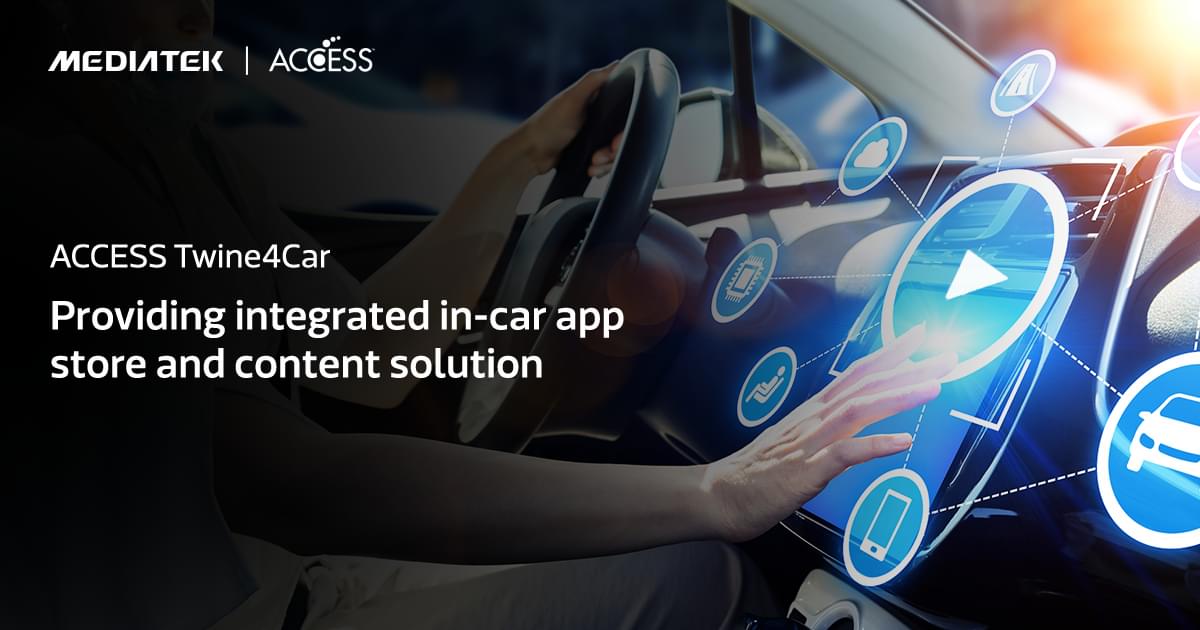 MediaTek and ACCESS collaborate to bring Twine4Car to Dimensity Auto