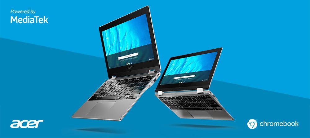 Acer Chromebook Spin 311, powered by MediaTek