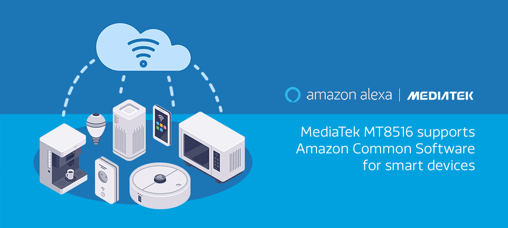 聯發科技 MT8516 支援適用於裝置的 Amazon 通用軟體
