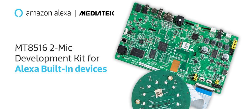 MediaTek launches development kit for Alexa built-in devices