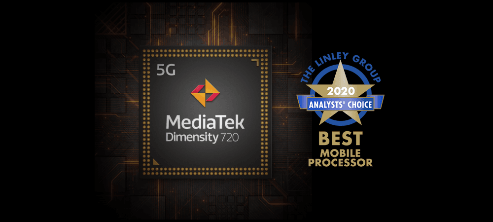 Dimensity 720 named ‘Best Mobile Processor’ in The Linley Group’s Analysts’ Choice Award 2020
