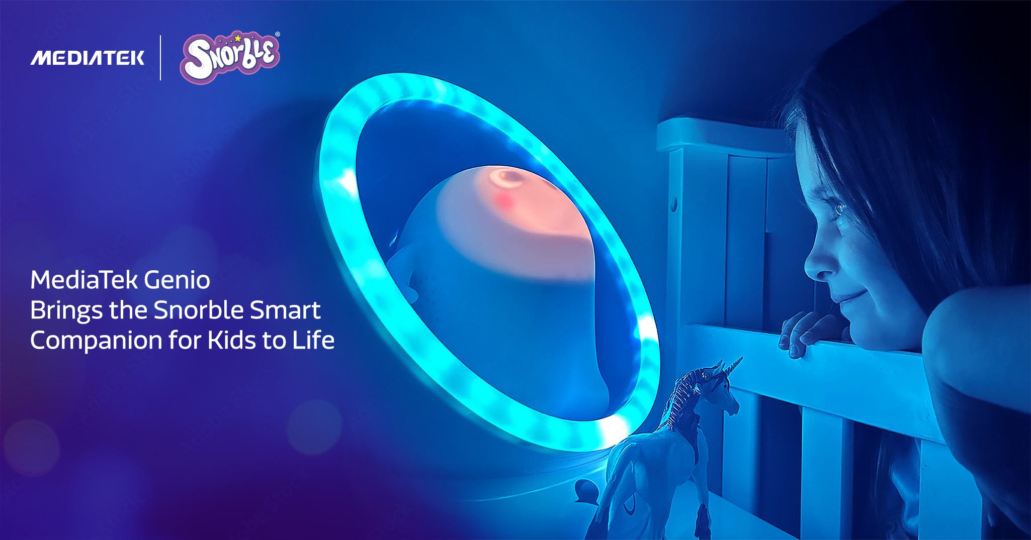 MediaTek Genio Brings the Snorble Smart Companion for Kids to Life