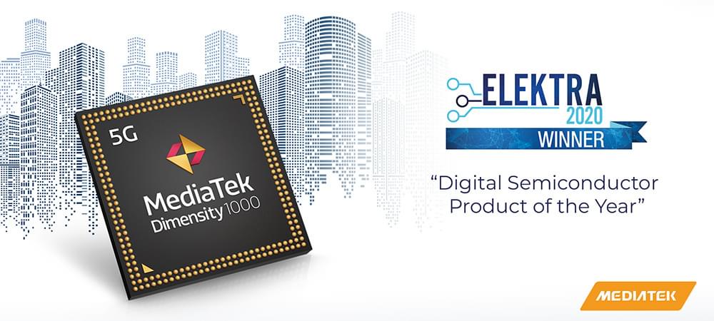 MediaTek Dimensity 1000+ awarded Digital Semiconductor Product of the Year