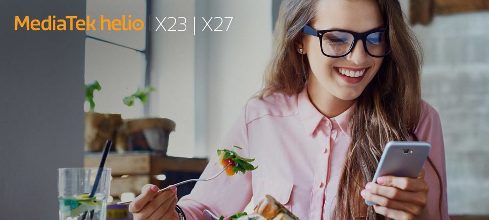 MediaTek Helio X23 and X27 launch