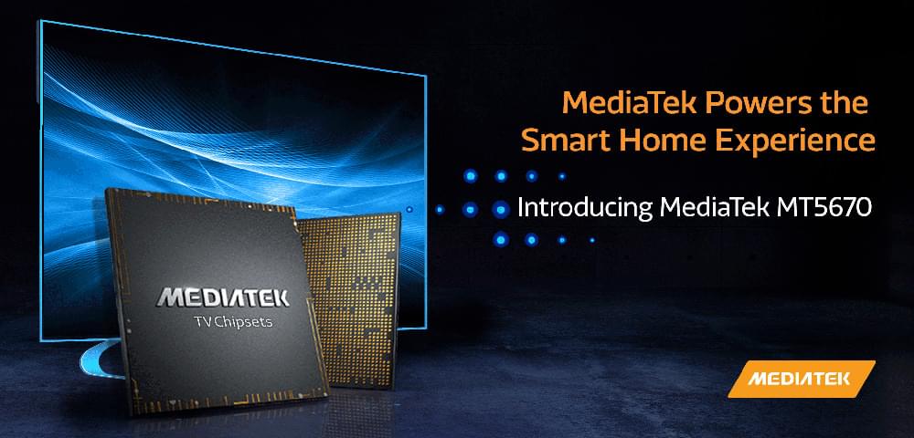The MT5670 delivers AI-enhanced UltraHD smart TVs