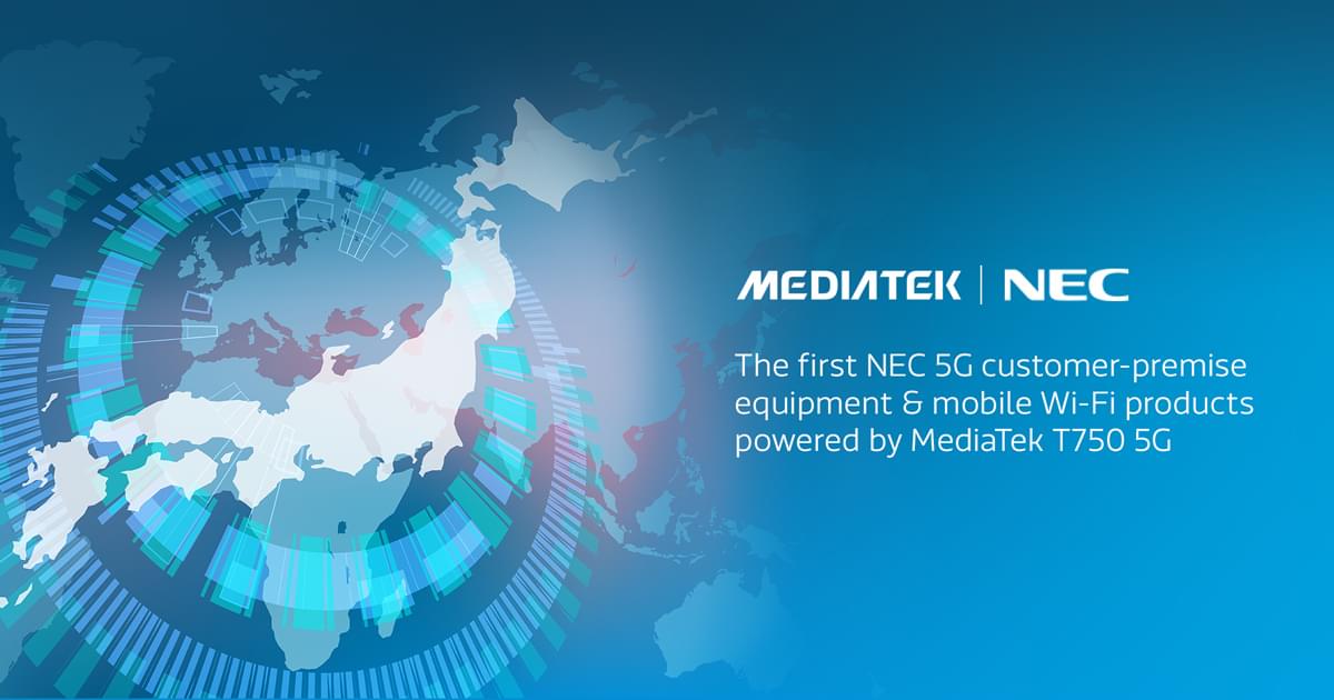 MediaTek’s T750 Powers New 5G CPE and Mi-Fi Products by NEC