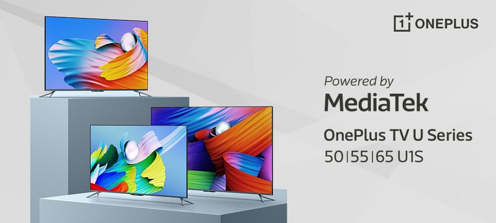 OnePlus TV U1S powered by MediaTek