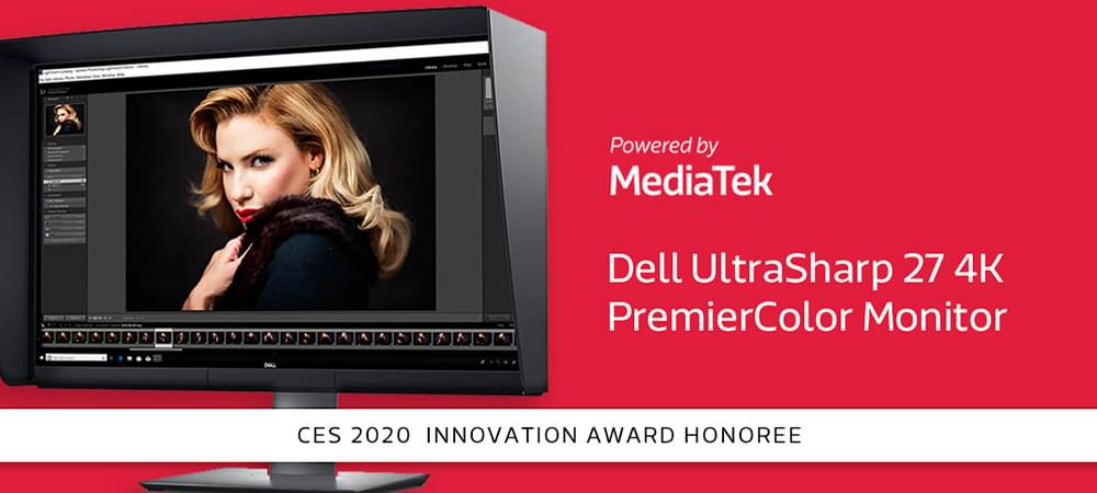 Dell UltraSharp 27 4K PremierColor Monitor, powered by MediaTek