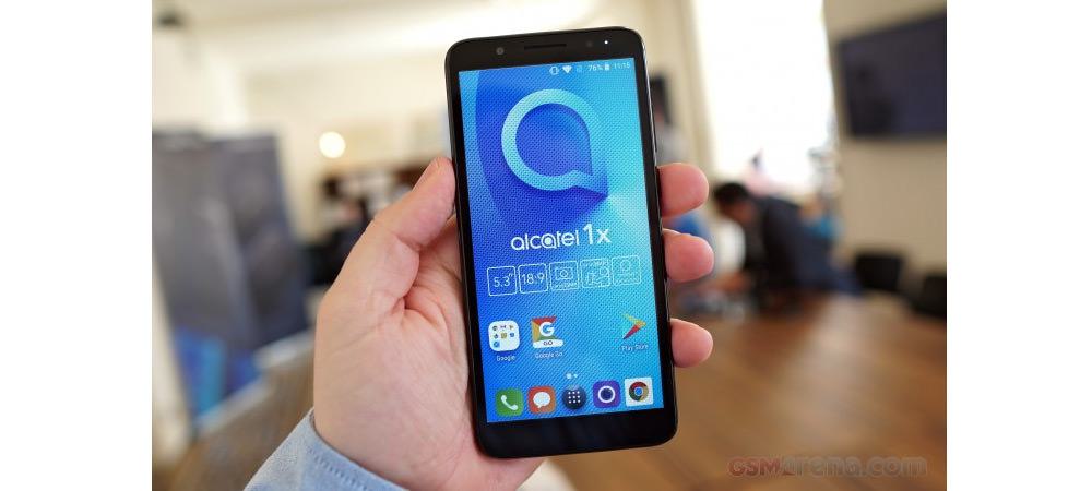 Alcatel 1x - First Android Go smartphone for North America, powered by MT6739