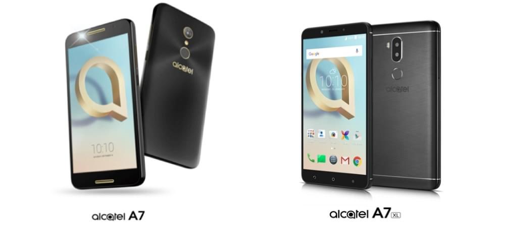 Alcatel launches its A7 and A7XL smartphones
