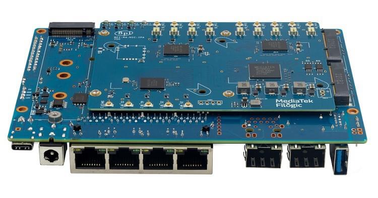 Banana Pi BPI-R4 – Wi-Fi 7 OpenWRT development board powered by MediaTek Filogic 880