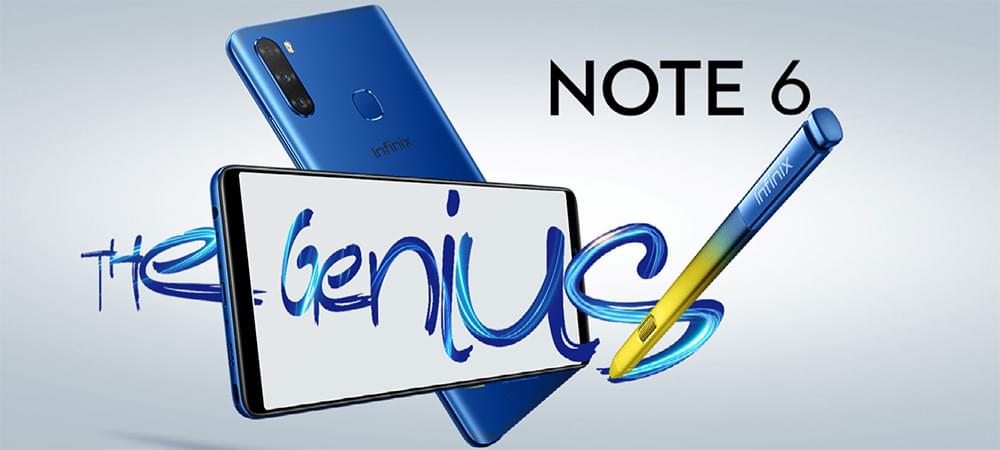 Infinix Note 6 brings the style and the stylus
