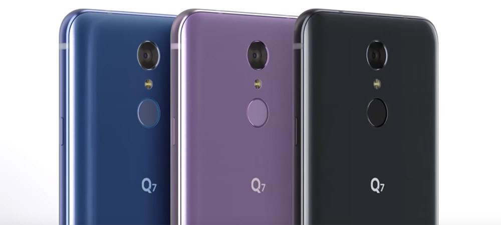 Water-resistant LG Q7 launches in India, powered by MT6750