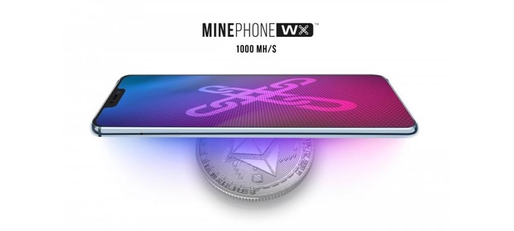 Minephone WX is an Ethereum mining smartphone powered by MediaTek Helio P60