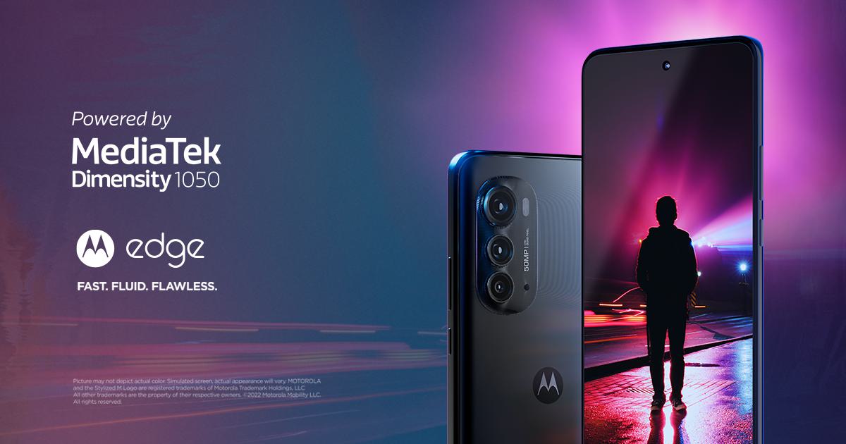 Motorola edge - First mmWave smartphone powered by MediaTek Dimensity