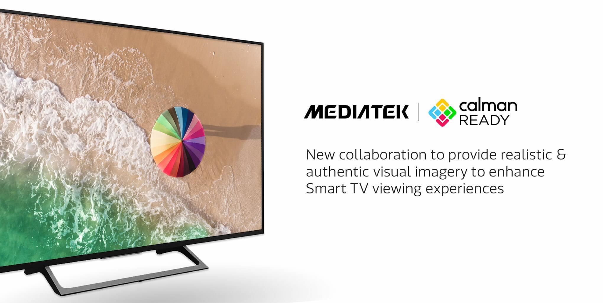 MediaTek and Portrait Displays collaborate on color calibration technologies in Smart TVs