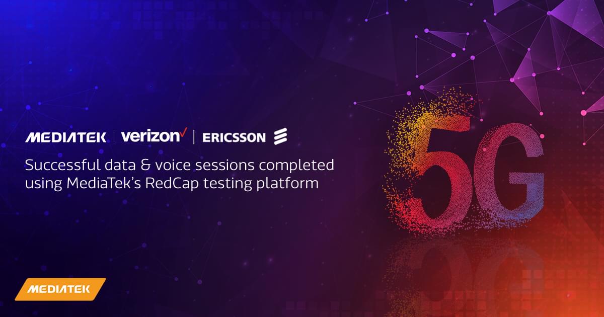 MediaTek, Verizon and Ericsson team up to make 5G RedCap IoT a reality