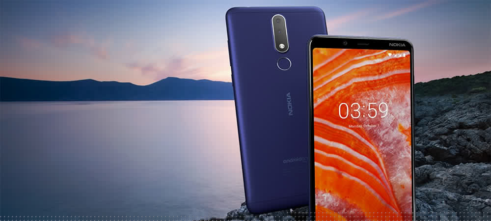 Nokia 3.1 Plus is sturdy, stylish, and secure - with two days of power