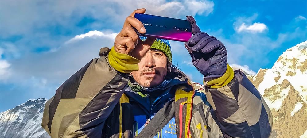 Oppo F11 Pro captures stunning shots from Everest Base Camp