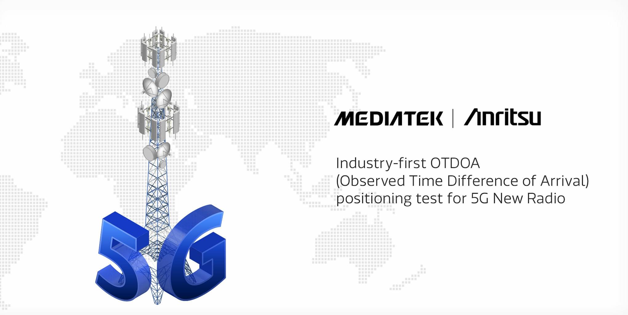 Industry-First OTDOA Positioning Test for 5G NR