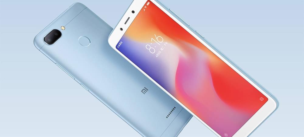 Xiaomi Redmi 6 and Redmi 6A now available in India