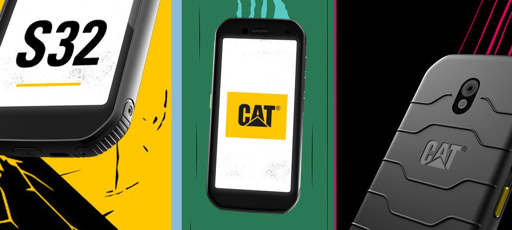 Ruggedized Cat S32 Smartphone powered by MediaTek Helio A20