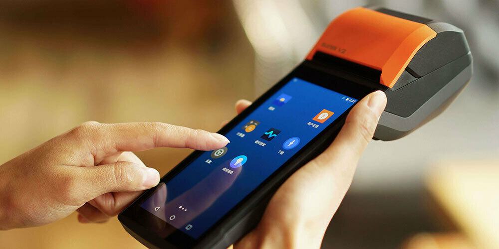 SUNMI intelligent, handheld point of sale devices powered by MediaTek IoT