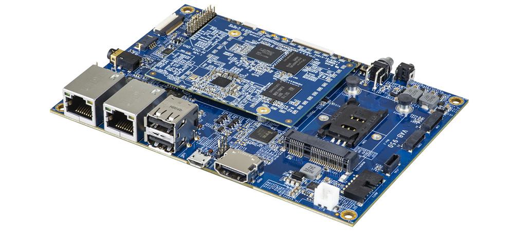 VIA VAB-950 SBC features MediaTek i500 SoC for IoT Applications