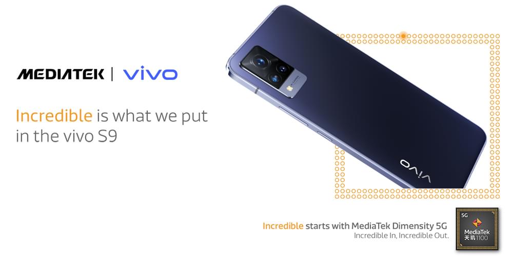 Vivo S9 Pro powered by MediaTek Dimensity 1100